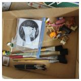 Art Paint Brushes, Little Barbie Items