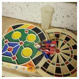 Dart Boards and Rubber Tip Darts
