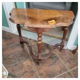 In the Style of Demilune (half moon) Accent Table
