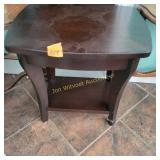 Matches the style of Aisace Wedge Shaped End Table