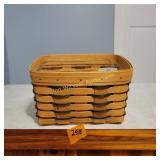 Longaberger  Basket Recipe Card Holder