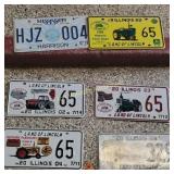 I&I Antique Show Lic Plates, Farm Progress Plate