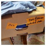 Doll Patterns and Unfinished  Clothing