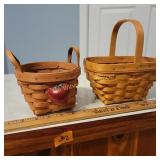 2 Longaberger  Baskets