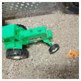 Green Plastic Tractor
