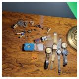 Watches, Tie Tacs, Cuff Links