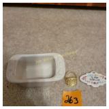 Longaberger  Pottery, Pin, Charm
