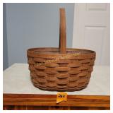 Longaberger  Basket with Plastic Divider Liner