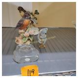 Figurine and Musical Birds