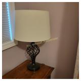 Art Swirled Table Lamp