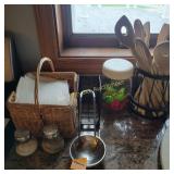 Napkin Holder, Utensils, S/P