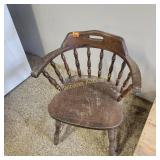 Half Barrel Chair
