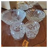 Vtg Clear Glass