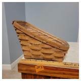 Longaberger  Small Vegetable Basket Slant Design