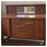 Ant Tiger Oak Victorian  Buffet Sideboard features