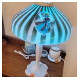 Antique Lamp Victorian Style, Cast Base