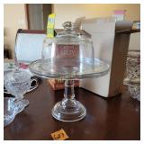 Cake Plate and Cheese Dome