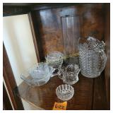 Vtg Glassware