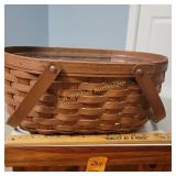 Longaberger Celebration Oval Market  Basket