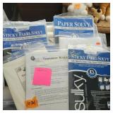 Tear Away Fabric, Sticky Fabri- Solvy