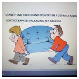 Need help moving your purchase, contact Express