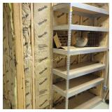 Shelf Unit, No Contents, Must remove from basement