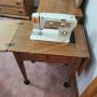 Elgin Sewing Machine and Cabinet