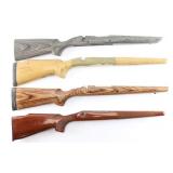 Lot of 4 Stocks for Remington Rifles