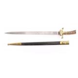 Imperial German Hunting Cutlass.