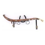 Hand-Made Hanging Rifle Rack.