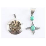 Lot of 2 Pendants.