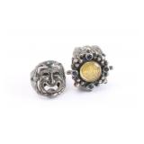 Collection of Two Mexican Rings.