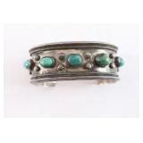 5 Stone Navajo Cuff