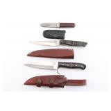 Lot of 3 Kevin Johnson Knives
