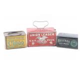 Lot of 3 Tobacco Tins.