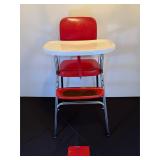Vintage Metal High Chair