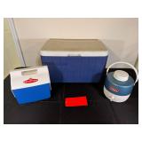 Coleman, Playmate Cooler & Coleman Water Cooler