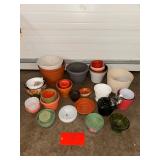 Assortment of Gardening Pots