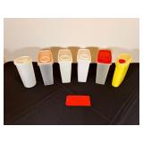 Vintage Set of 6 Storage Containers