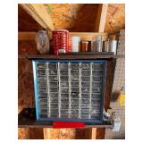 Hardware Organizer with Contents