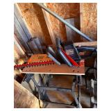 Hedge Trimmer and Foldable Workbench