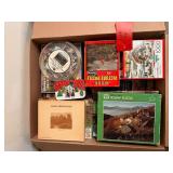 Box of Jigsaw Puzzles