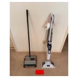 Bissell Manual Sweeper & Bissell Steam Mop
