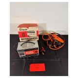 Schauer Battery Charger and Set of Jumper Cables