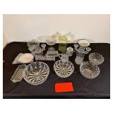 Vintage Crystal/Glass Assorted Dish's