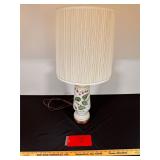 Vintage Floral Table Lamp