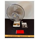 Vintage Three Speed 12 Inch Desk Fan
