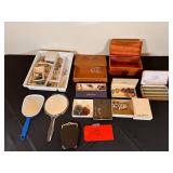 Vintage Jewelry, Jewelry Boxes, Hand Mirrors