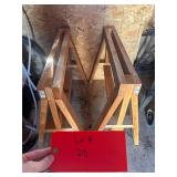 Wooden Saw Horse set of 2