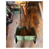 Scotts Spreader & Garden Hose w/ Reel